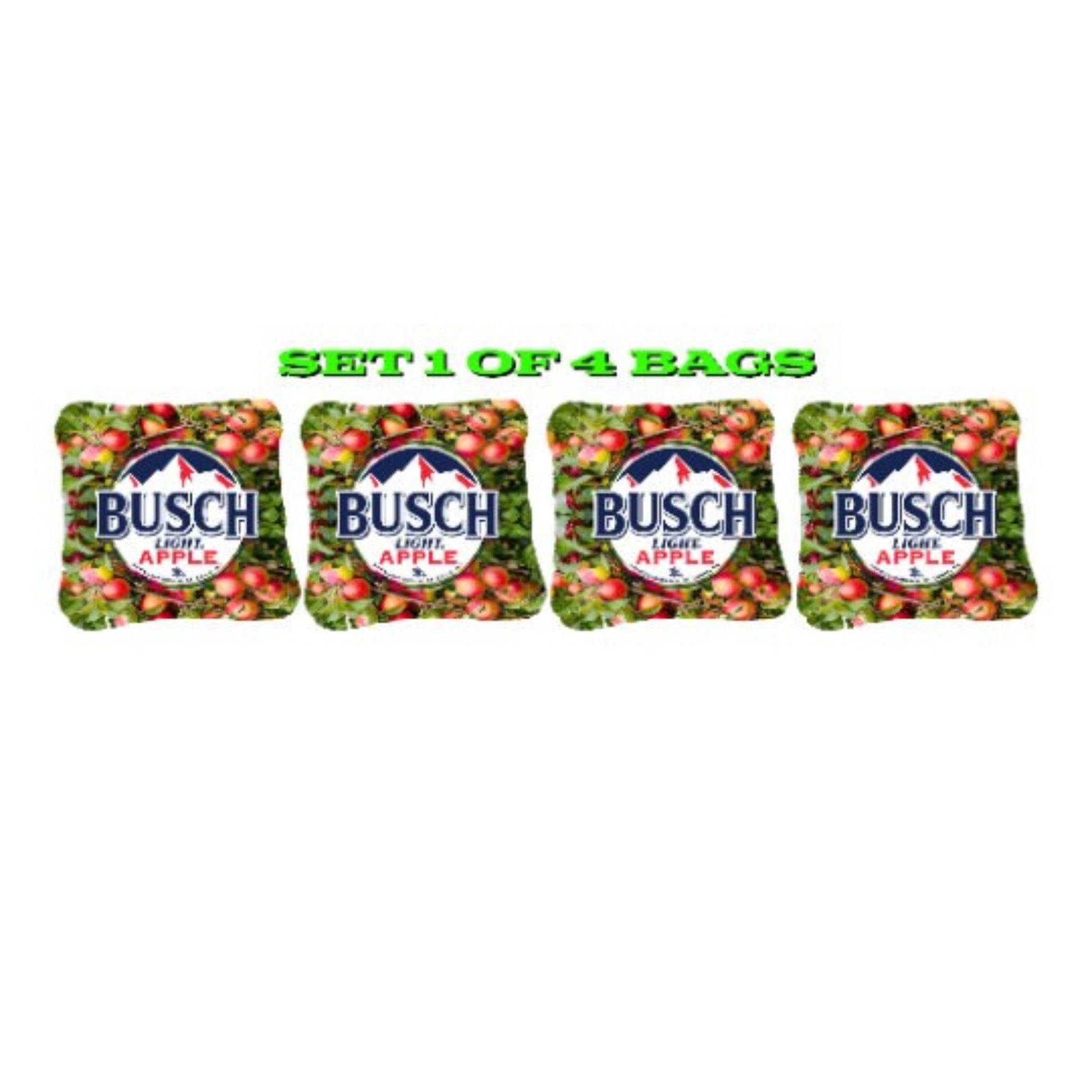 Busch Light Apple Pro Style Cornhole Bags